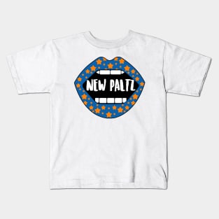 New Paltz Lips Kids T-Shirt